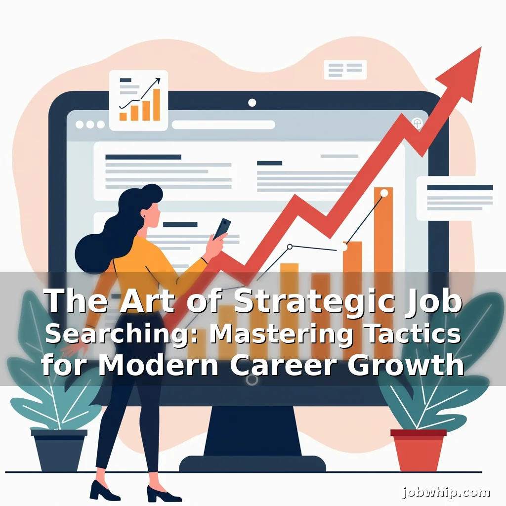 Read more about the article The Art of Strategic Job Searching: Mastering Tactics for Modern Career Growth
