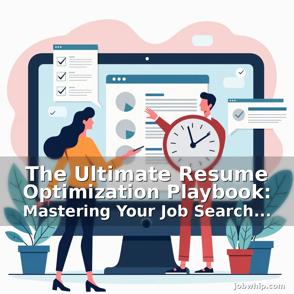 Read more about the article The Ultimate Resume Optimization Playbook: Mastering Your Job Search Through Strategic Personal Branding