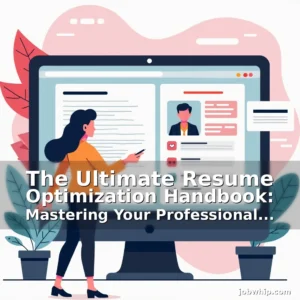 Read more about the article The Ultimate Resume Optimization Handbook: Mastering Your Professional Narrative for JobWhip Community Members