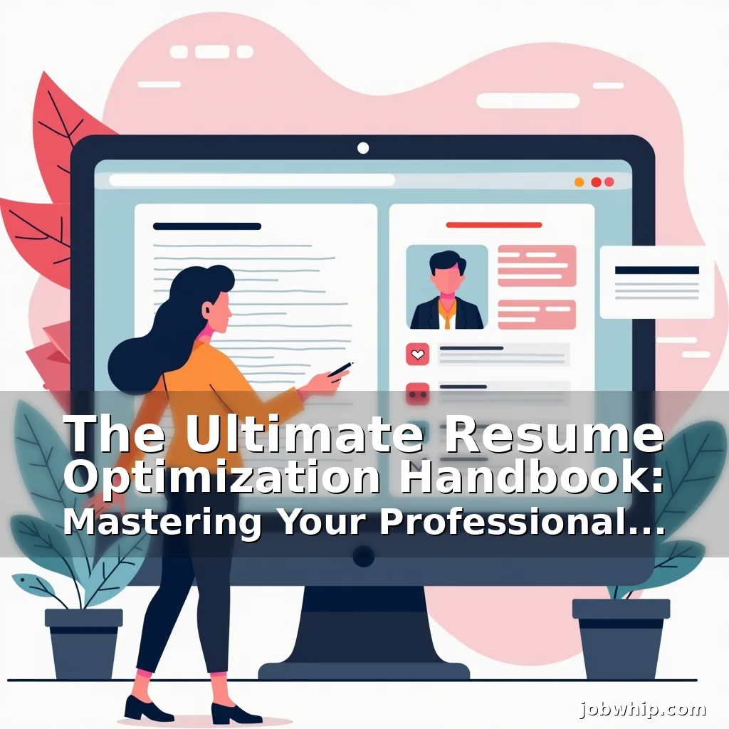 Read more about the article The Ultimate Resume Optimization Handbook: Mastering Your Professional Narrative for JobWhip Community Members
