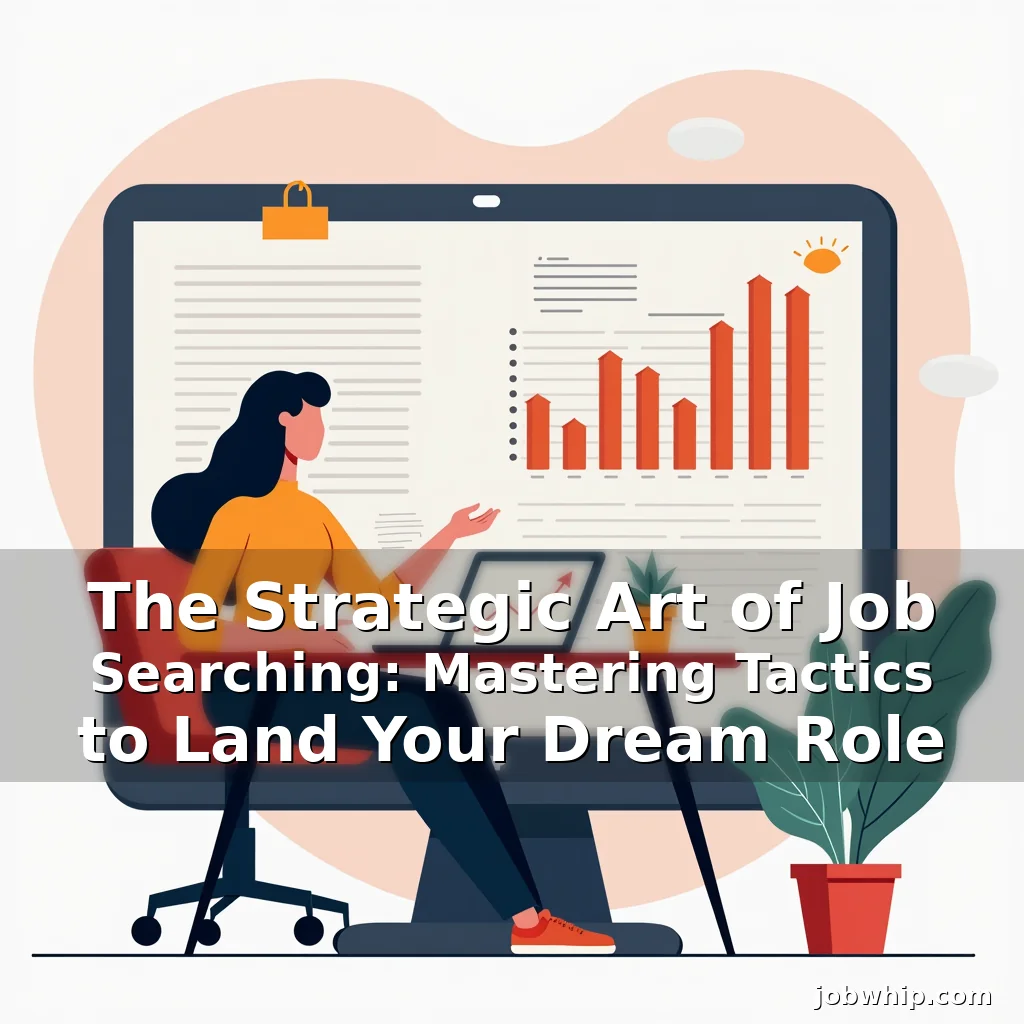 Read more about the article The Strategic Art of Job Searching: Mastering Tactics to Land Your Dream Role