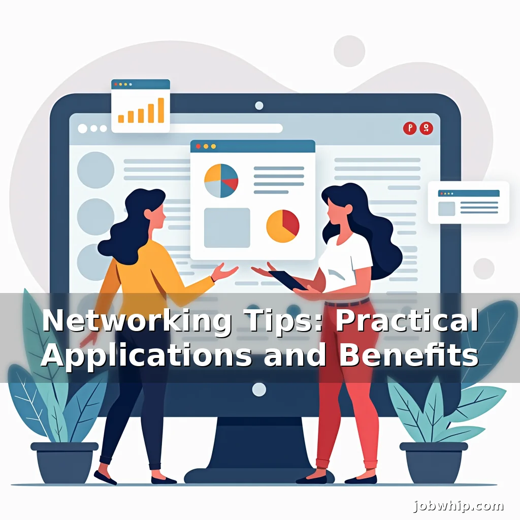 Read more about the article Networking Tips: Practical Applications and Benefits