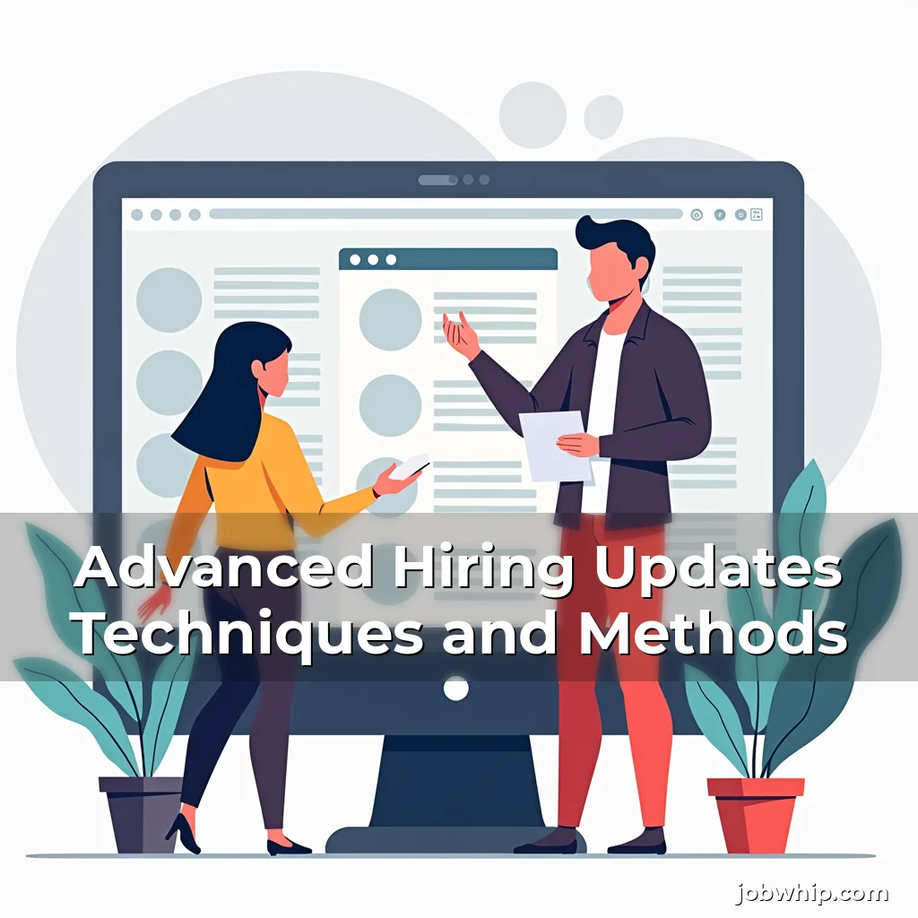 Read more about the article Advanced Hiring Updates Techniques and Methods