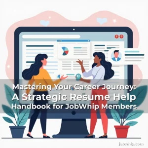 Read more about the article Mastering Your Career Journey: A Strategic Resume Help Handbook for JobWhip Members